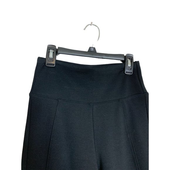 Assets Spanx Womens Size S Pull On Black Pants Crease Front - Picture 2 of 4